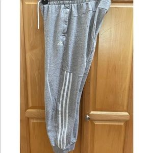Light Grey Adidas Sweatpants